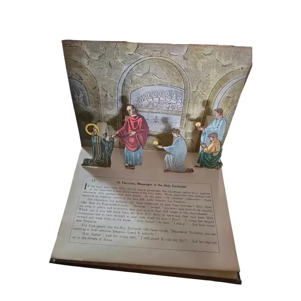 Catechetical Scenes the Blessed Eucharist by Rev. M. Coerezza Hardback 1957